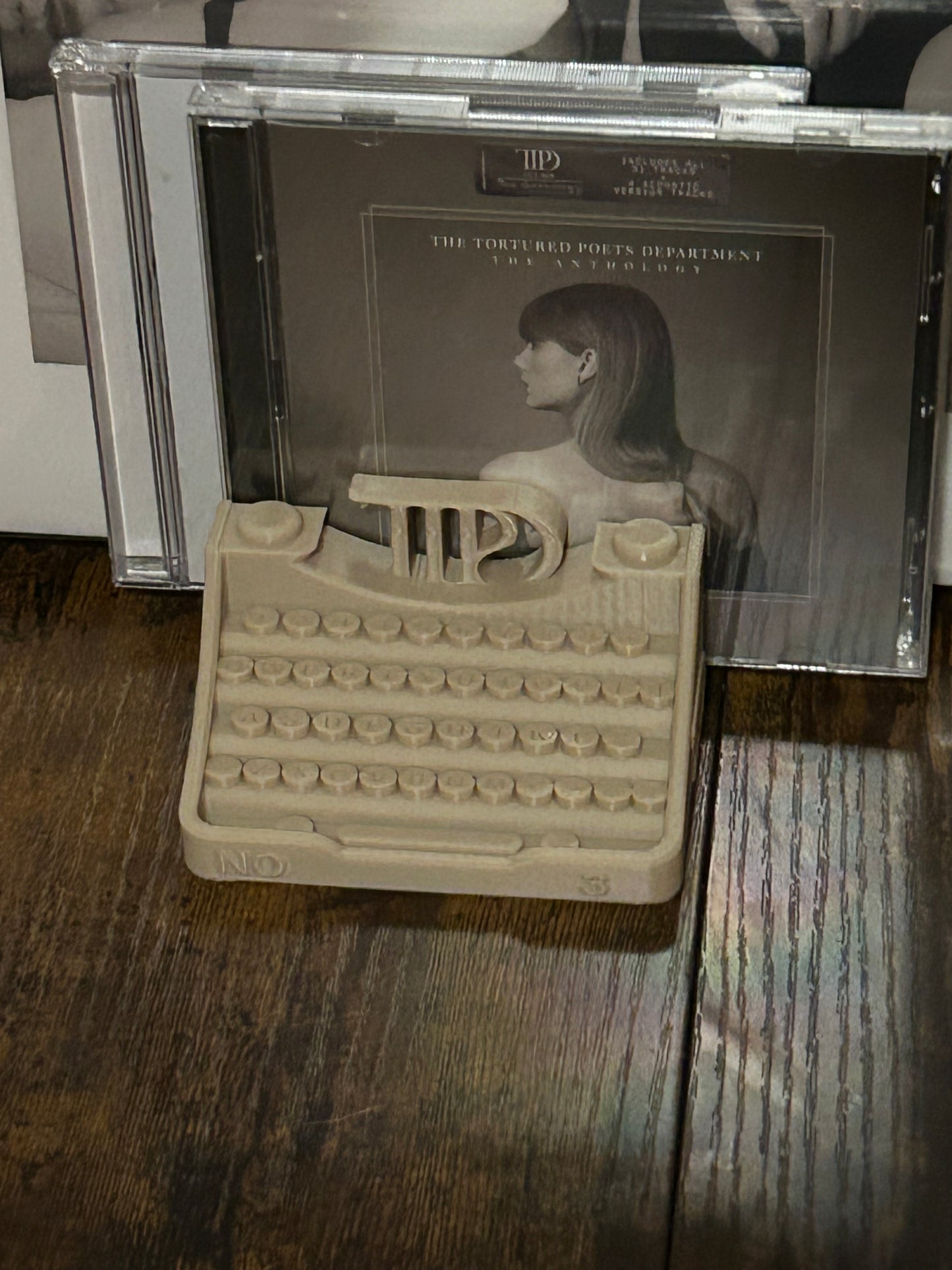 Taylor Swift TTPD cd or vinyl holder