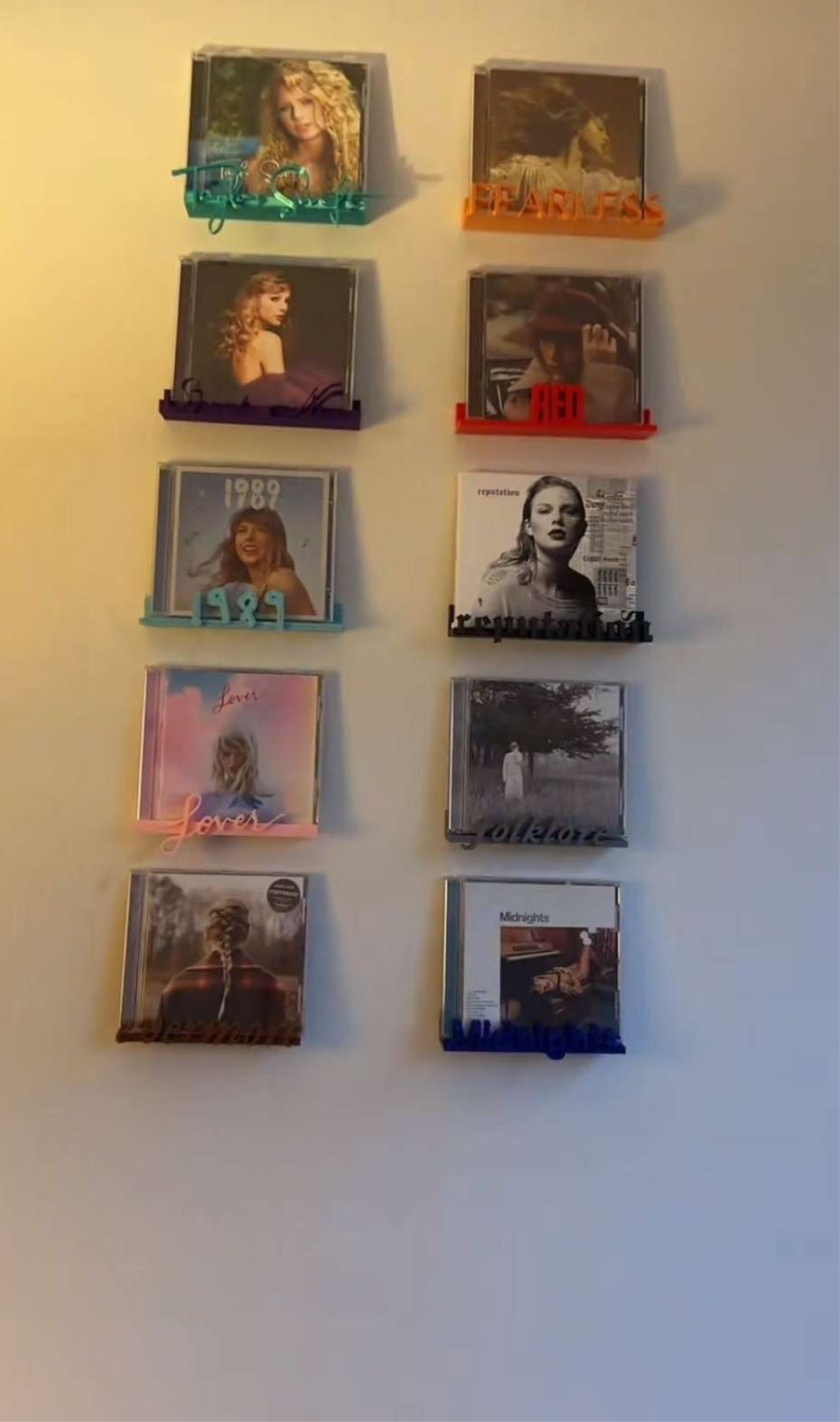 Taylor Swift cd houder albums